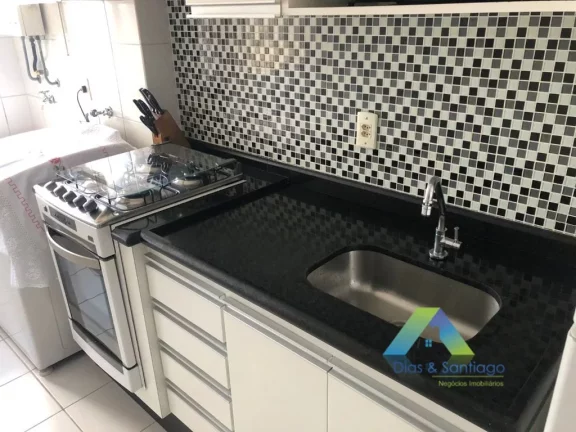 Imagem SANTO ANDRÉ Apartamento 50M², 2 dormitórios, 1 vaga, lazer completo ao lado do Parque Central e Shopping ABC, excelente valor !!!!