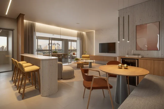Imagem Apartamento à venda em São Paulo, Belém, com 3 quartos, 120m2