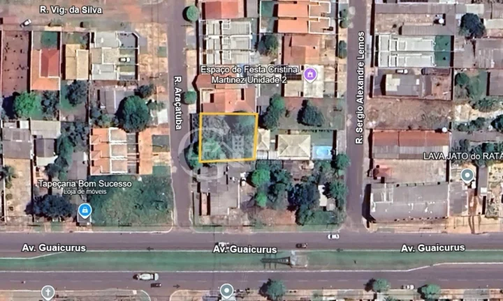 Imagem Terreno à venda em Campo Grande-MS, na Vila Nogueira, com 392m² de área!