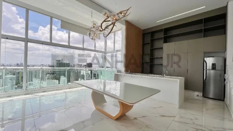 Imagem Apartamento de Luxo à Venda em Cerqueira César - 1 quarto, 1 suíte, 3 salas e 2 vagas de garagem - São Paulo-SP - 120m².