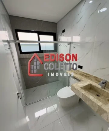 Imagem Casa nova a venda, 3 quartos, piscina, Condominio Residencial Agápe, Campestre em Piracicaba!!