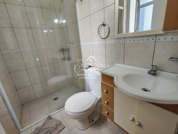 Imagem Imperdível: Apartamento último andar à venda na Vila Luis Antônio, Guarujá-SP! 2 quartos, 2 suítes, 2 salas, 4 banheiros, 2 vagas, 150m².