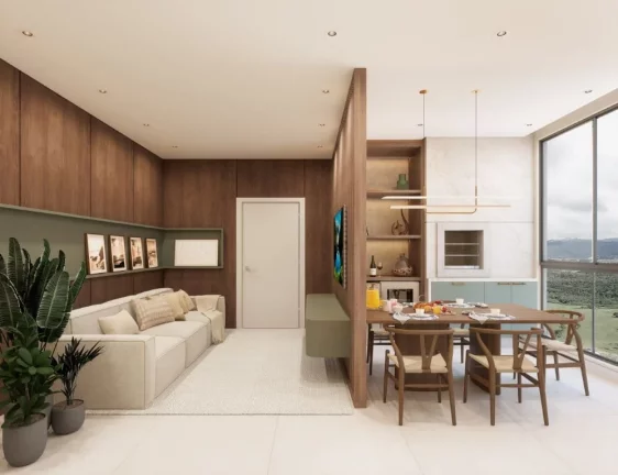 Imagem Apartamento com 2 Quartos à Venda, 66 m² em Perequê - Porto Belo
