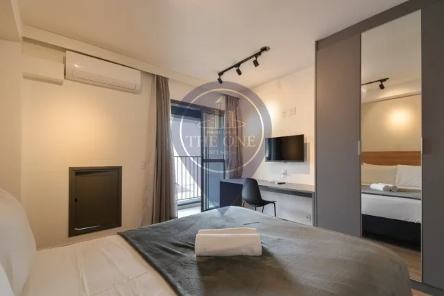 Imagem Studio à venda em Cerqueira César, São Paulo-SP: 1 quarto, 2 salas, 1 banheiro, 26m² de área. Imperdível!