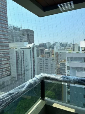 Imagem Flat para aluguel possui 43 m2 quadrados com 1 quarto em Cerqueira César SP