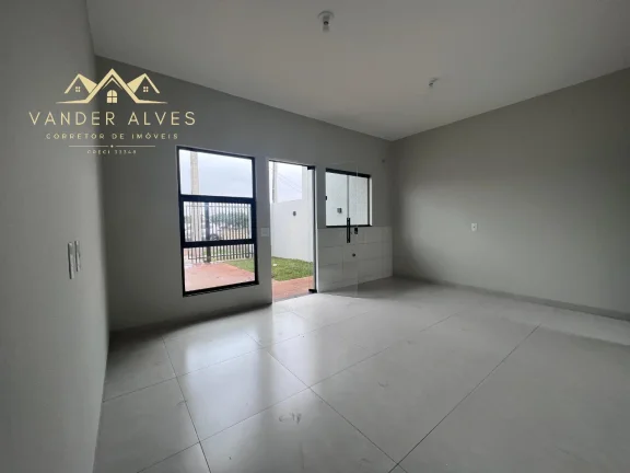 Imagem Casa à venda em Foz do Iguaçu-PR, Jd. das Oliveiras II: 2 quartos, 2 salas, 1 banheiro, 1 vaga de garagem, 46,08 m².