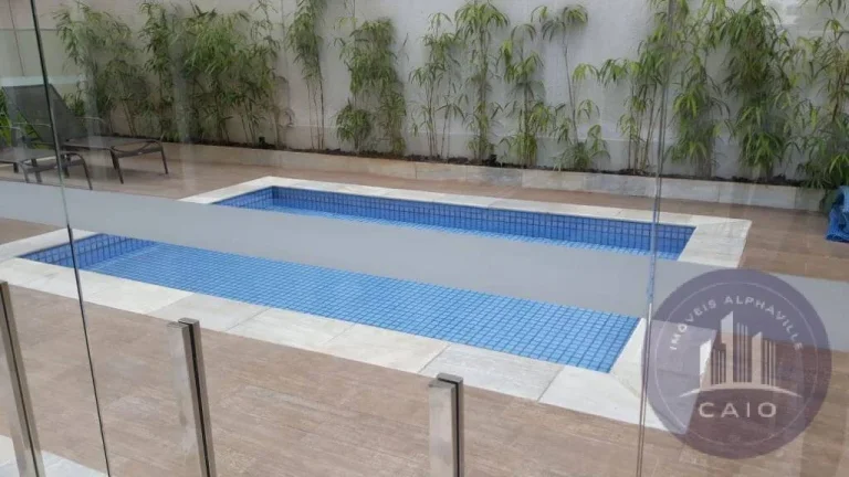 Imagem Apartamento Mobiliado com 53 m², 1 dormitório a venda - Alphaville/SP