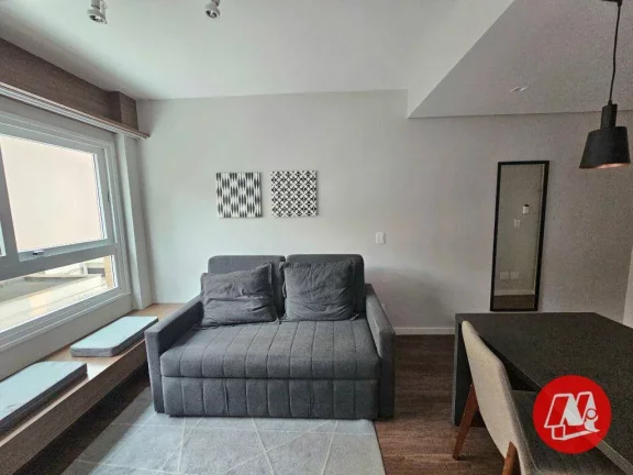 Imagem Studio com 1 dormitório para alugar, 33 m² por R$ 3.720,00/mês - Moinhos de Vento - Porto Alegre/RS