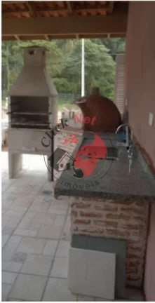 Imagem Casa em Condomínio Térrea 288m2 , Estudo permuta até 60% , 3 Suites ,Lareira, quintal,4 vagas , piscina bairro Jardim Colonial, Granja viana