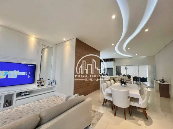 Imagem Casa com 3 suítes para alugar, 260 m² LOCAÇÃO ALTO PADRÃO - Condomínio Reserva da Serra - Jundiaí/SP
