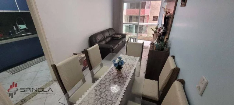 Imagem Apartamento com 2 dormitórios à venda, 80 m² por R$ 580.000,00 - Ocian - Praia Grande/SP