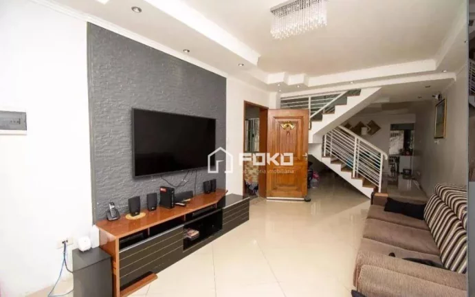 Imagem Sobrado com 3 dormitórios à venda, 196 m² por R$ 890.000,00 - Jardim Flor da Montanha - Guarulhos/SP