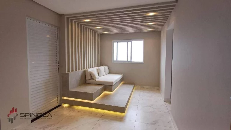 Imagem Apartamento com 2 dormitórios à venda, 53 m² por R$ 365.000,00 - Vila Caiçara - Praia Grande/SP