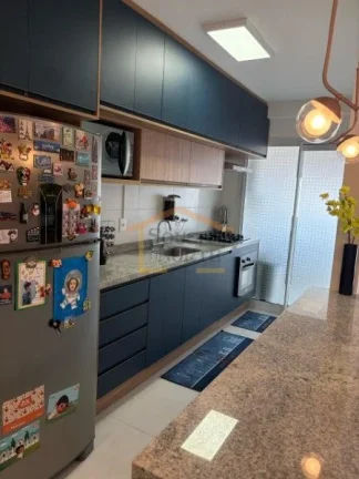 Imagem Apartamento de 87 m², com 3 dormitórios, sendo 1 suite,1 banheiro social, andar alto, recém-entre...