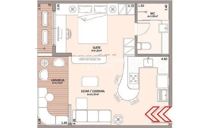 Imagem Beach Class Unique, apartamentos à venda no Meireles. Fortaleza-CE.
