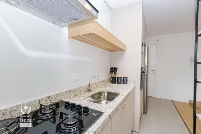Imagem Lindo apartamento novo, com 2 quartos (1 suíte), sacada com churrasqueira à venda por R$ 551.023,26 - Tingui - Curitiba/PR