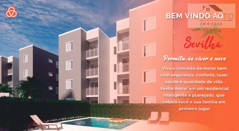 Imagem Apartamento 2 dormitórios - Sevilha Residencial Club