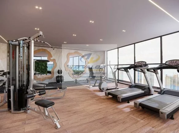 Imagem Vendo Apartamentos de 20 a 40 m², Varanda, Quarto.