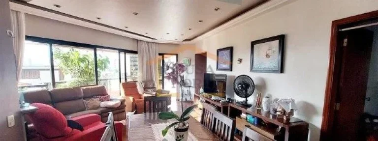 Imagem Apartamento alto padrão, 3 dormitórios, sendo 3 suítes, closet, sala ampla para 3 ambientes, saca...
