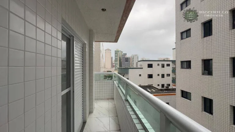 Imagem Apartamento com 1 dormitório à venda, 51 m² por R$ 330.000 - Vila Guilhermina - Praia Grande/SP