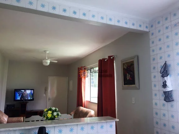 Imagem Apartamento com 2 dormitórios à venda, 70 m² por R$ 400.000 - Mirim - Praia Grande/SP