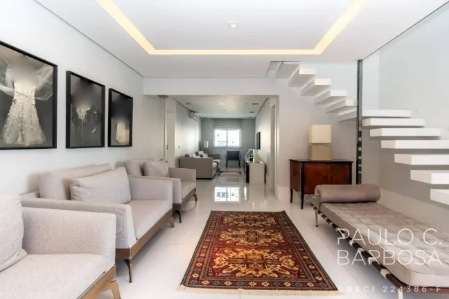 Imagem Campo Belo Venda - 4 Suítes - 4 Vagas - Mobiliado - 254m²