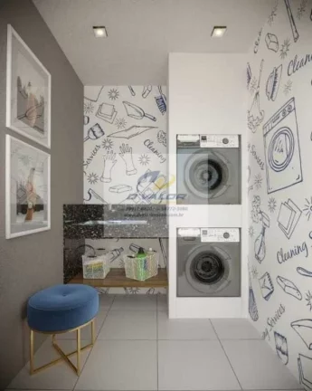 Imagem Vendo Flats de 22 m² a 30 m², unidades com opções de varanda gourmet e 1 vaga