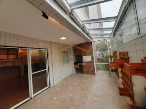Imagem Apartamento garden, 3 dormitórios, sendo 2 suítes, lavabo, jardim e varanda com churrasqueira a ca...