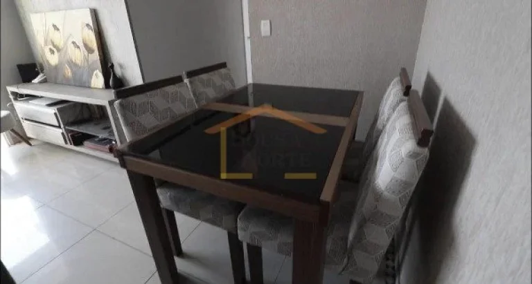 Imagem Apartamento com 50m², dispõe de 2 dormitórios, sendo 1 suite, sala para dois ambientes, varanda, ...
