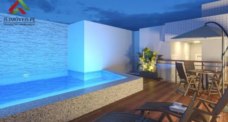 Imagem Apartamento à venda na Madalena, Recife-PE: 2 quartos, 1 suíte, sala dois ambientes, 2 banheiros, garagem e 58,06m². Imperdível oportunidade!