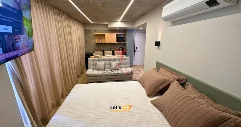 Imagem Vende-se flat mobiliado, pronto para rentabilizar na beira-mar do Cabo Branco