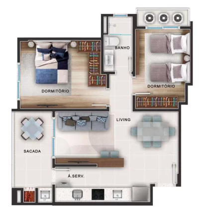 Imagem Apartamento à venda no bairro São Vicente - Itajaí/SC