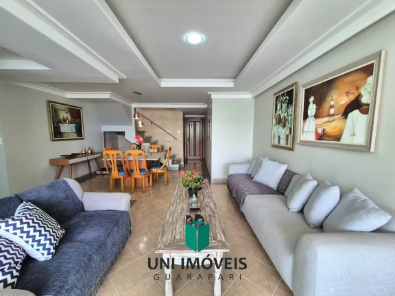 Imagem Maravilhosa Cobertura beira mar duplex com lazer privativo a venda na Praia do Morro Guarapari
