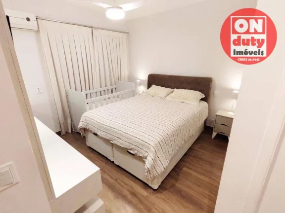 Imagem Apartamento com 2 dormitórios à venda, 72 m² por R$ 769.000,00 - José Menino - Santos/SP