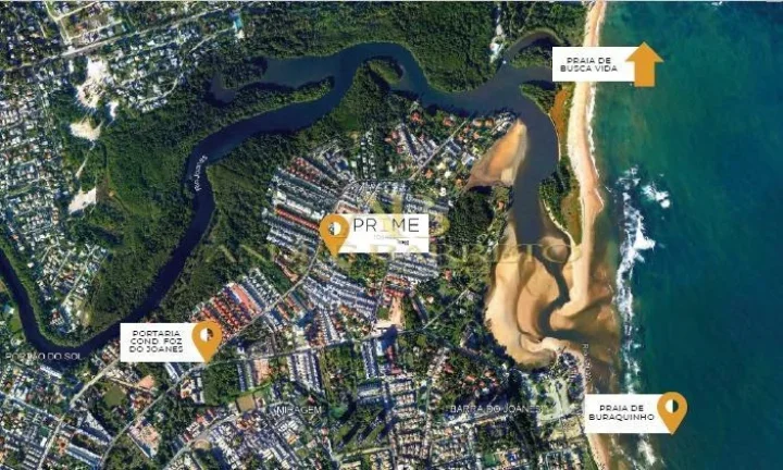 Imagem Prime Joanes - Apartamento Alto Padrão 2 suites em Buraquinho - Lauro de Freitas/BA
