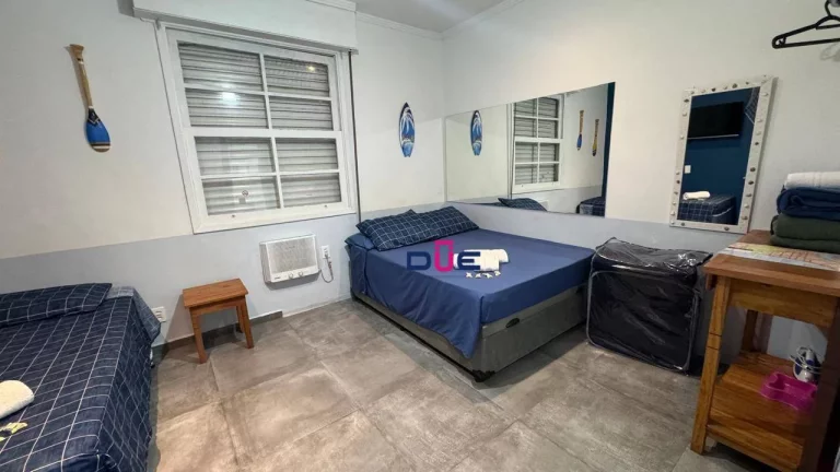 Imagem Apartamento à venda, 28 m² por R$ 300.000 - Embaré - Santos/SP
