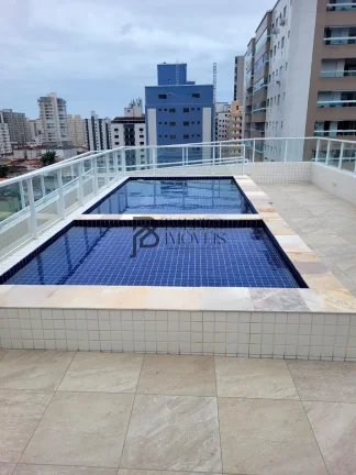 Imagem Apartamento para Locação com lazer completo de 2 Dormitórios no bairro Guilhermina - Praia Grande