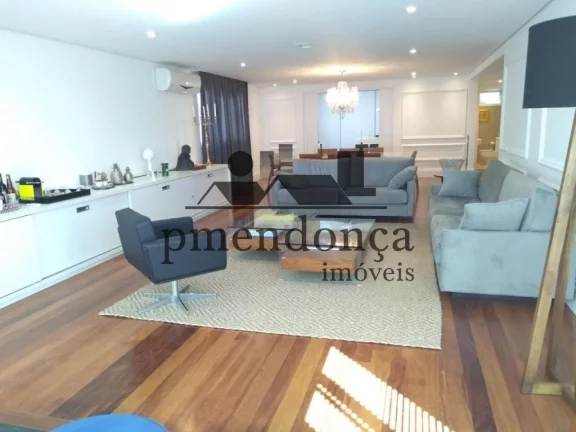 Imagem Apartamento à venda Jardim América com 3 quartos, sendo 1 suíte, 250m², reformado, mobiliado e 2...