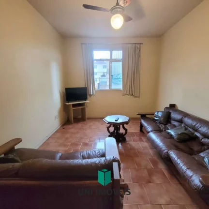 Imagem Oportunidade ! Apto à venda 3 qtos/ 1 suíte , área lateral e 2 vagas de garagem na Praia do Morro .