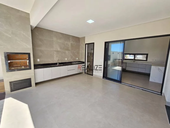 Imagem Casa com 3 suítes e quintal à venda, 186 m² por R$ 1.650.000 - Condomínio Park Gran Reserve - Indaiatuba/SP