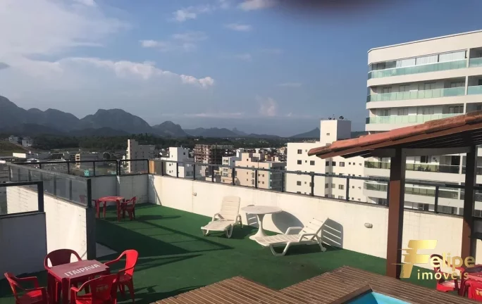Imagem Cobertura com lazer privativo à venda com Vista para o mar Da Praia do Morro - Guarapari ES