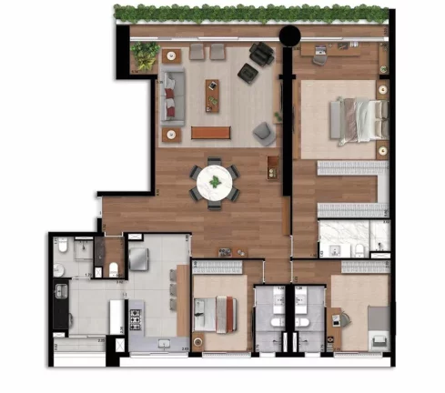 Imagem Apartamento com 4 Quartos à Venda, 224 m² em Itaim Bibi - São Paulo Imagem Apartamento com 4 Quartos à Venda, 224 m² em Itaim Bibi - São Paulo