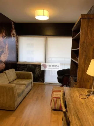 Imagem Apartamento com 1 dormitório para alugar, 38 m² por R$ 7.563,00/mês - Itaim Bibi - São Paulo/SP
