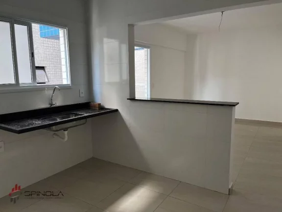 Imagem Apartamento com 1 dormitório à venda, 49 m² por R$ 310.000,00 - Vila Guilhermina - Praia Grande/SP