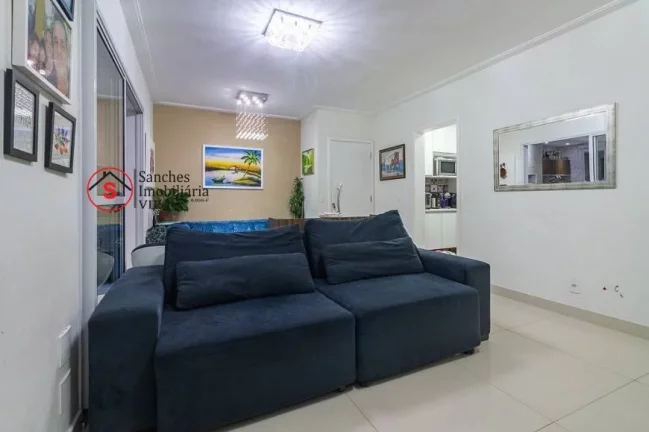 Imagem Apartamento com 3 dormitórios (3 suítes) a venda na Mooca, andar alto. Lazer completo e 2 vagas de garagem e depósito. Varanda com churrasqueira.