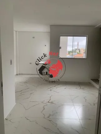Imagem Cobertura nova com elevador,105m2 , 2 dorms c suíte, quintal e churrasq ,2 vagas , Santa Maria, Santo André
