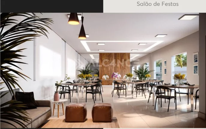 Imagem Apto - 1 Quarto - 47,80 m² - Ponta de Campina, Cabedelo/PB