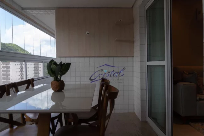 Imagem Apartamento com 3 dormitórios à venda, 119 m² por R$ 1.010.000,00 - Canto do Forte - Praia Grande/SP