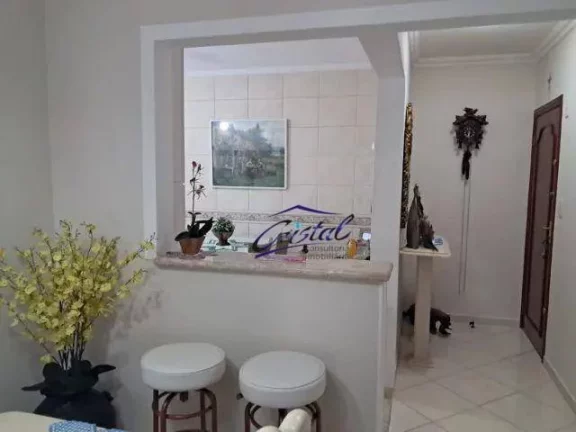 Imagem Apartamento com 2 dormitórios à venda, 117 m² por R$ 640.000 - Boqueirão - Praia Grande/SP