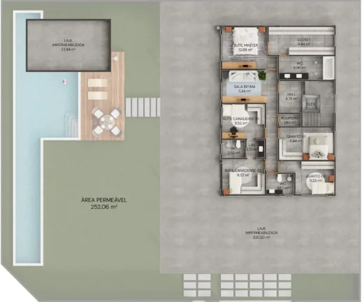 Imagem Casa Duplex de Alto Padrao a Venda - Vila Velha ES